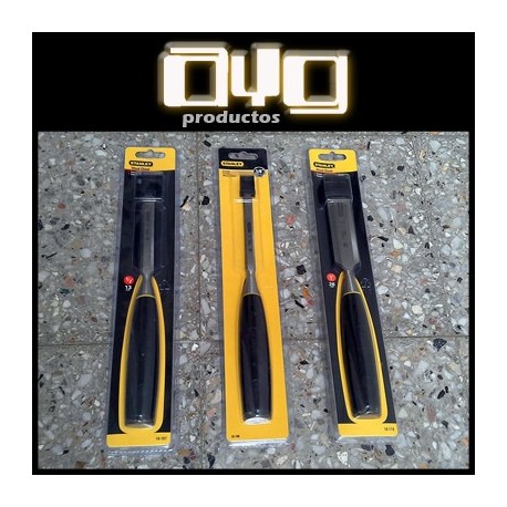 Formon Stanley Para Madera Juego De 3 Piezas Profesional Manualidades